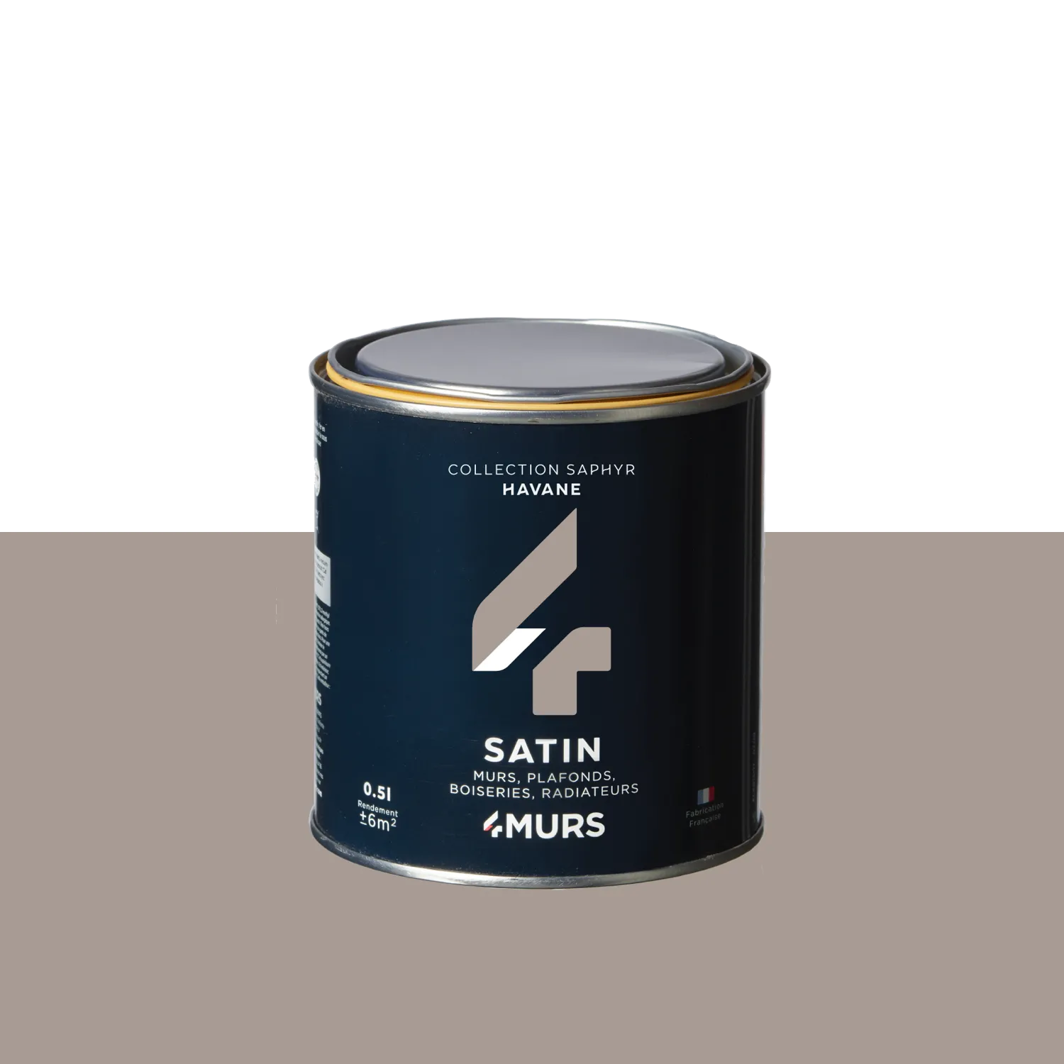 Saphyr Peinture Finition Peinture havane Satiné 0,5 L - 4MURS