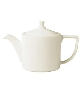 Couvercle pour théière carré ivoire porcelaine vitrifiée Ø 8,1 cm Ska Rak