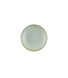 Assiette creuse rond raw grey porcelaine vitrifiée Ø 24,8 cm Stonecast Raw Churchill