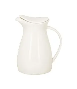 Couvercle pour cafetière ivoire porcelaine vitrifiée 7,3 cm Swirls Rak
