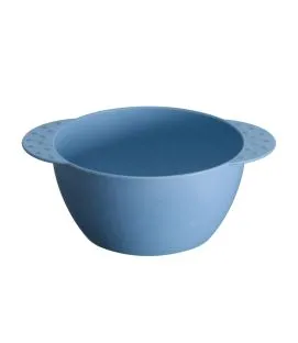 Bol sans couvercle bleu fibre végétale 45 cl Ø 12 cm Lilitouch Saint Romain