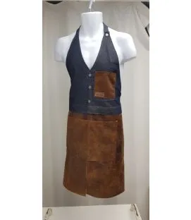 Tablier marron Taille unique Gil Sonolys