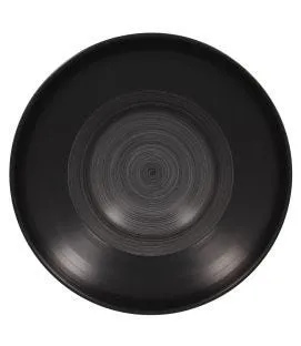 Assiette extra creuse rond gris porcelaine vitrifiée Ø 22,7 cm Trinidad Rak