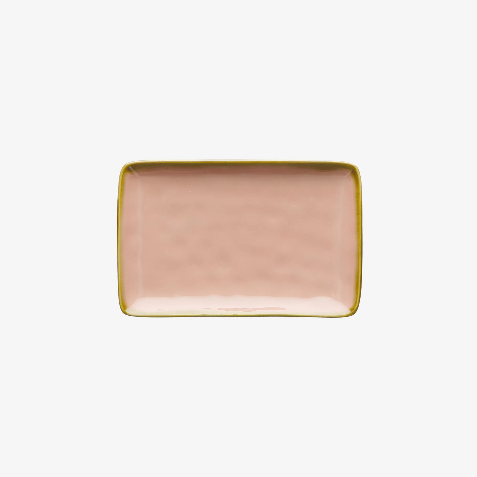 ROSE & TULIPS Concerto Blush Pink Rectangular Tray 20 x 13 Cm