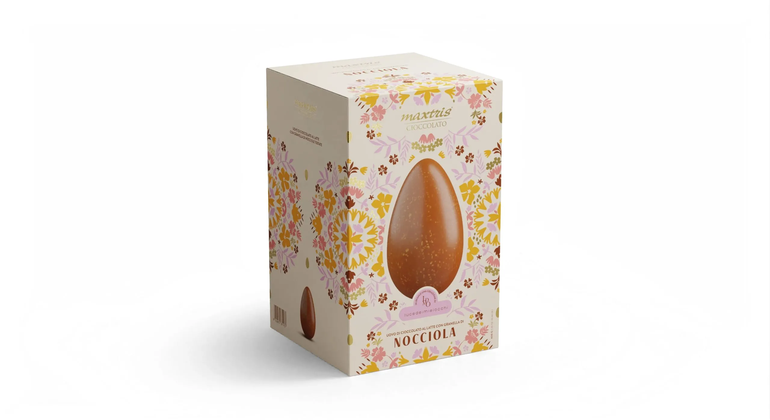 Maxtris Easter Egg Milk Chocolate Hazelnut Granules 450 Gr