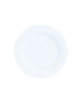 Assiette plate rond blanc verre opal Ø 25,5 cm Intensity Arcoroc