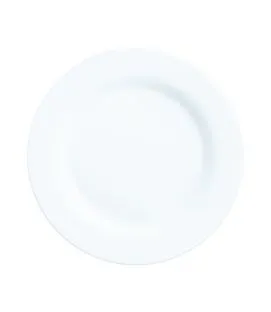 Assiette plate rond blanc verre opal Ø 24 cm Intensity Arcoroc