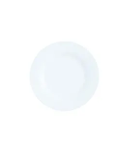 Assiette plate rond blanc verre opal Ø 20,5 cm Intensity Arcoroc