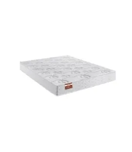 Matelas ressort Livré à plat ferme Classement non feu 190x90x23 cm blanc Verona Dunlopillo