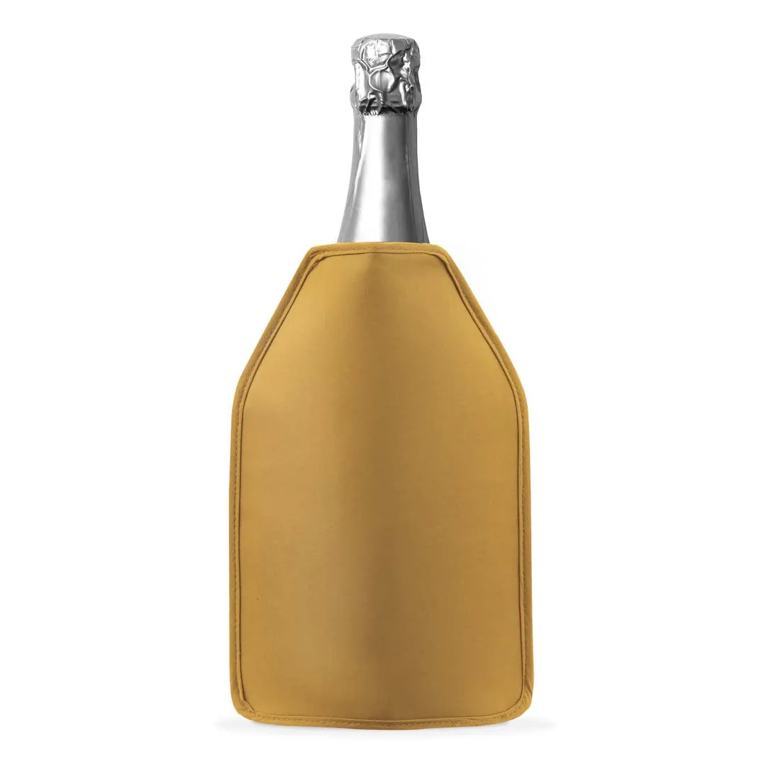 WD LifeStyle Soft Ice Bucket 15.5 x 22.5 x 2 Cm Gold Color