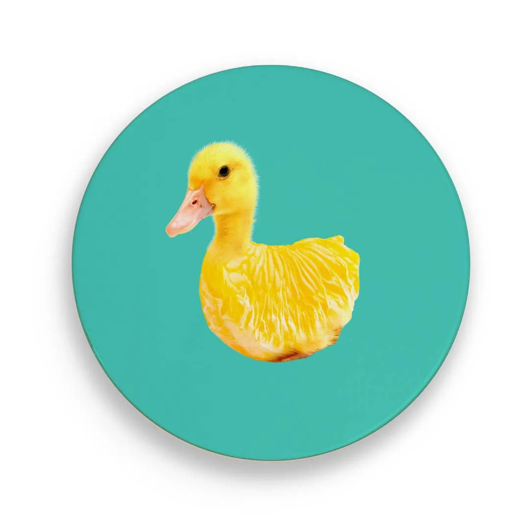 WD LifeStyle Ceramic Trivet D 18 Cm Duck Decoration