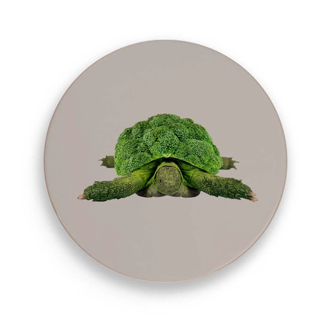 WD LifeStyle Ceramic Trivet D 18 Cm Turtle Decoration