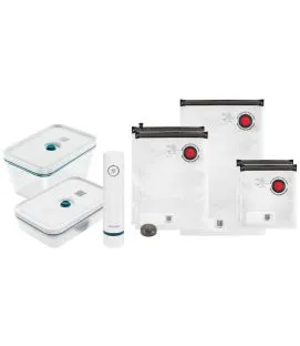 Set de démarrage sous-vide verre 8 pièces 32,4x24,6x20,7 cm Fresh & Save Zwilling