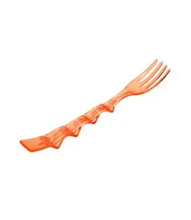 Fourchette de table orange copolyester 21 cm Vaisselle Copolyester Saint Romain