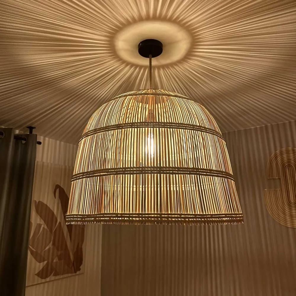 Abat jour pour Suspension en fibre de coco D60cm