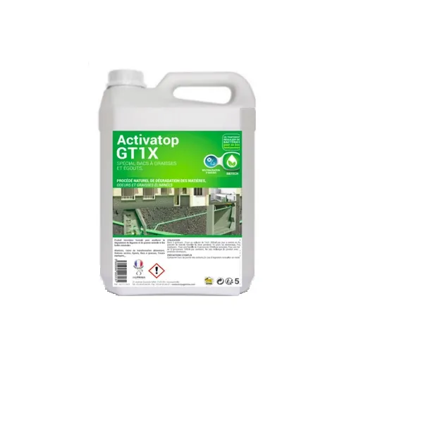 Activatop GT1X Entretien Bac à Graisses Bidon 5 litres