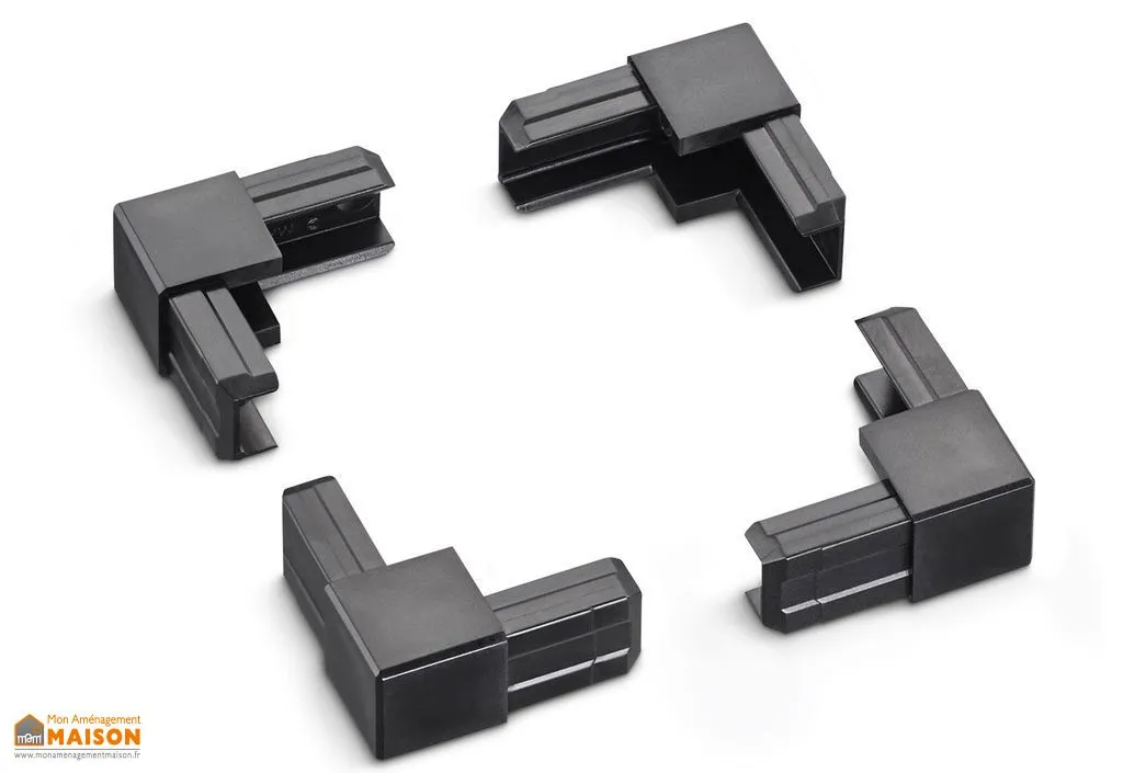 Angles en Plastique pour Verre Synthétique (Lot de 4)