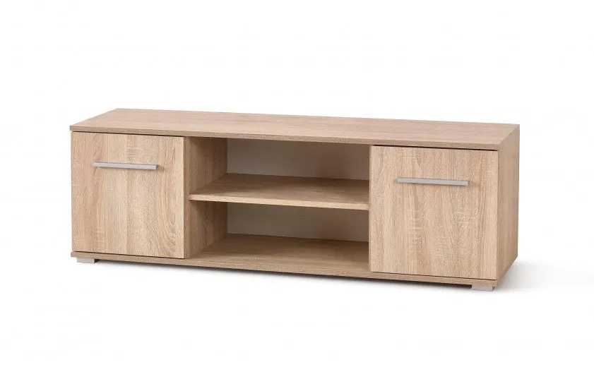 Commode 2 portes en bois aggloméré Lima RTV-1 Chêne Sonoma, l137xA40xH44 cm