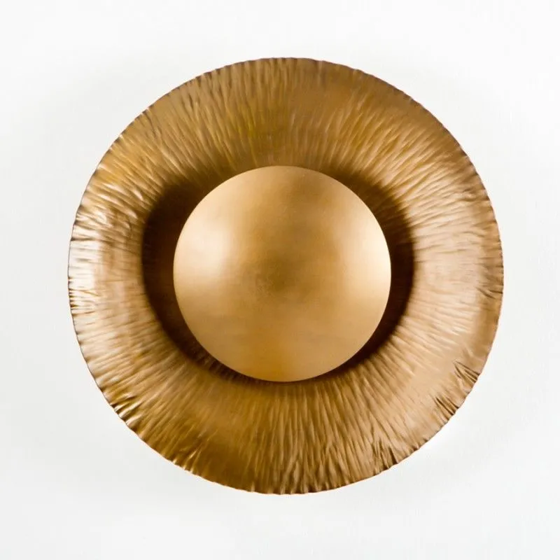 Applique 61x7x61 métal doré