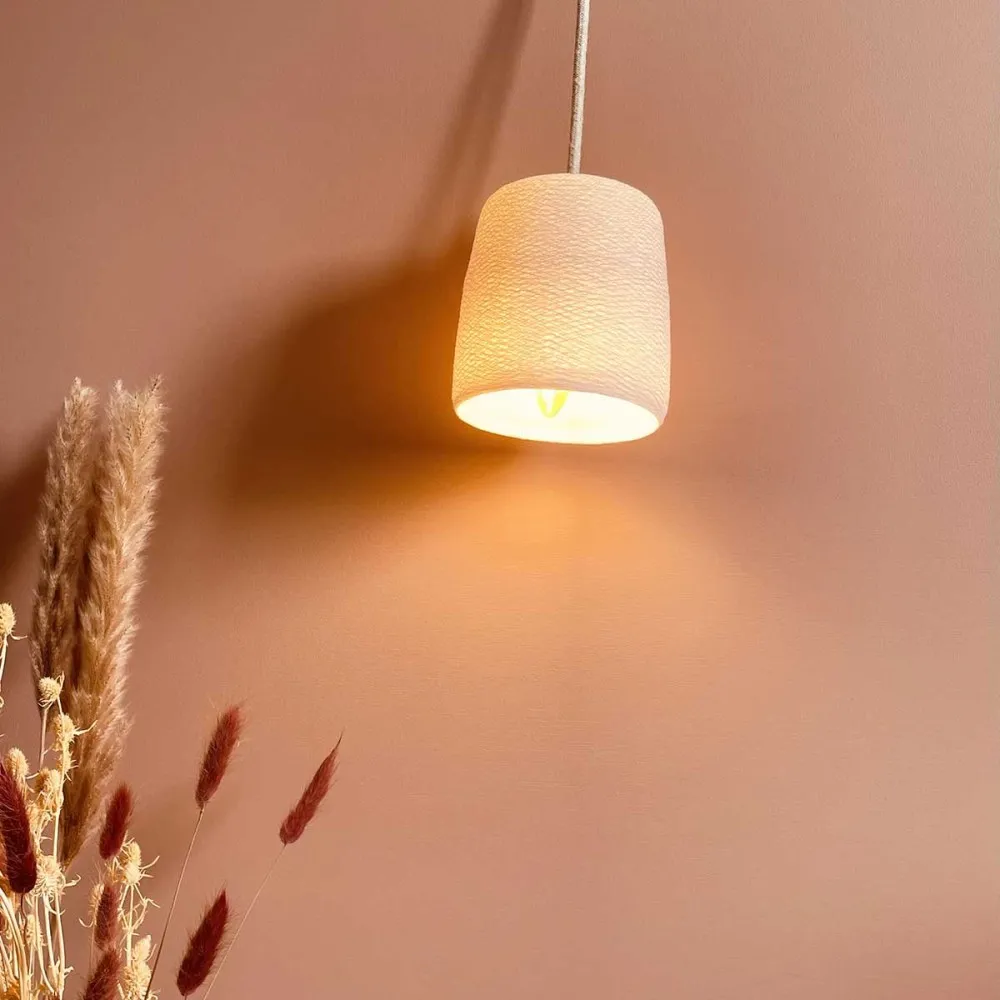 Applique Magnétique en fil tissé Coloris Blanc - La case de cousin Paul