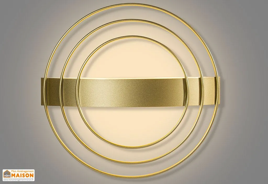 Applique Murale LED en Métal Ringo Ø 35,5 cm