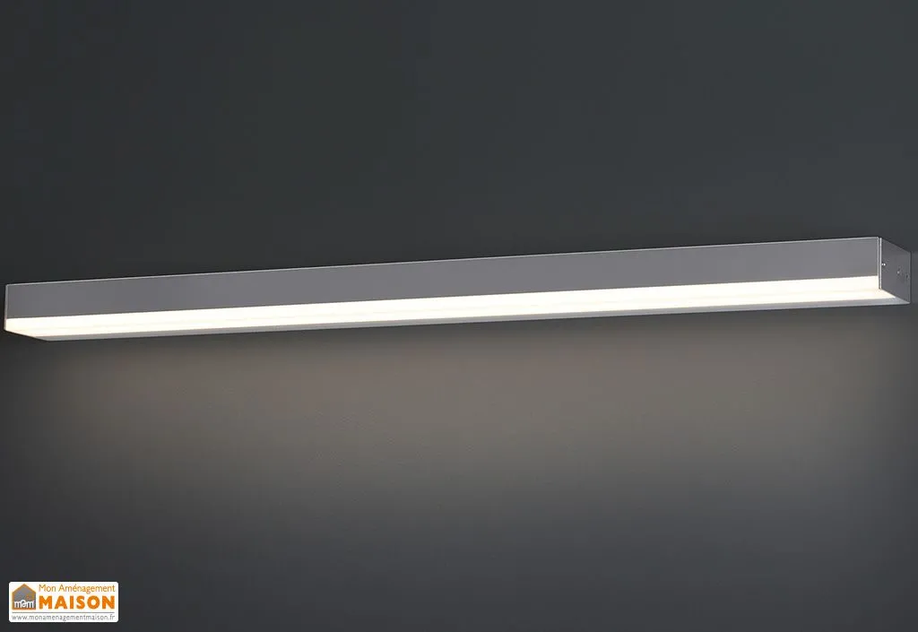 Applique Murale de Salle de Bain à LED Ethan 58,5 x 8,5 cm