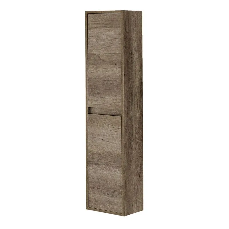 Meuble de salle de bain à suspendre 2 portes, 30 x 26 x 140 cm