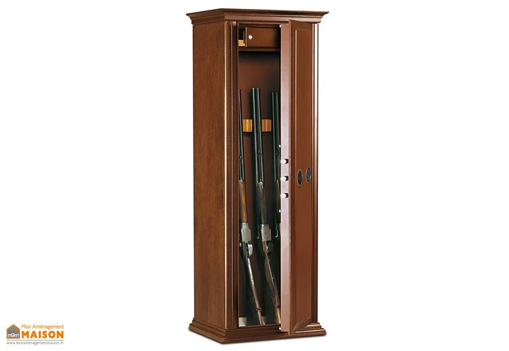 Armoire à Fusils Bois EHC/FTE Numérique 7 Armes