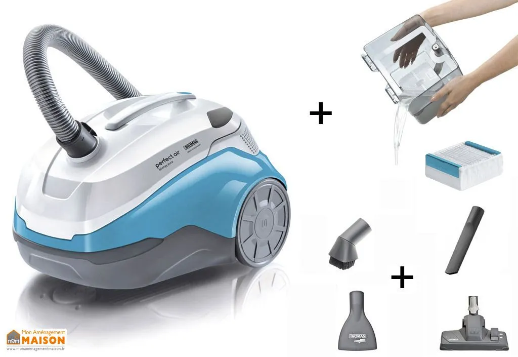 Aspirateur Sans Sac Filtration Eau Anti Allergies - Allergy Pure