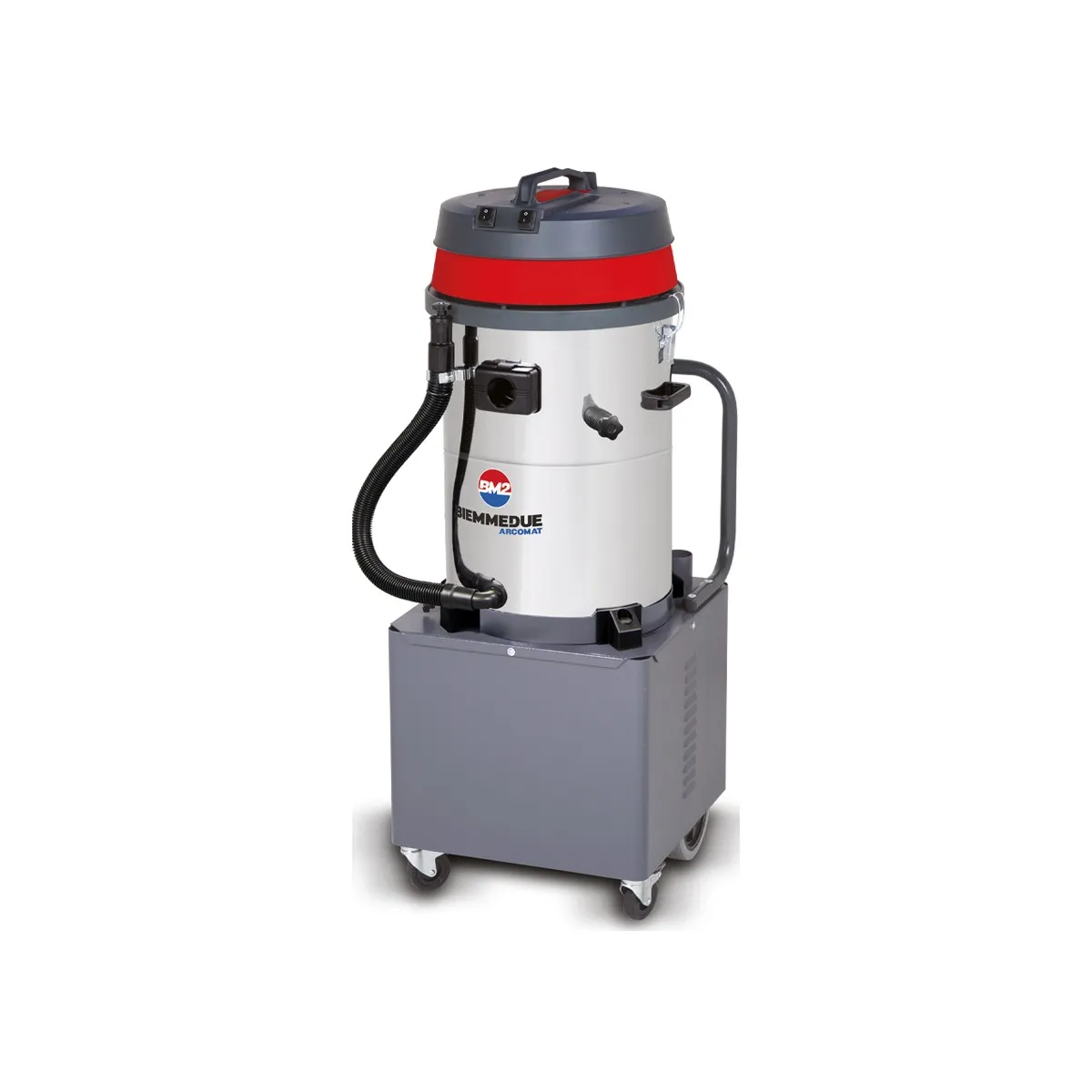 Aspirateur industriel à batterie 24V compact eau et poussières QBAT