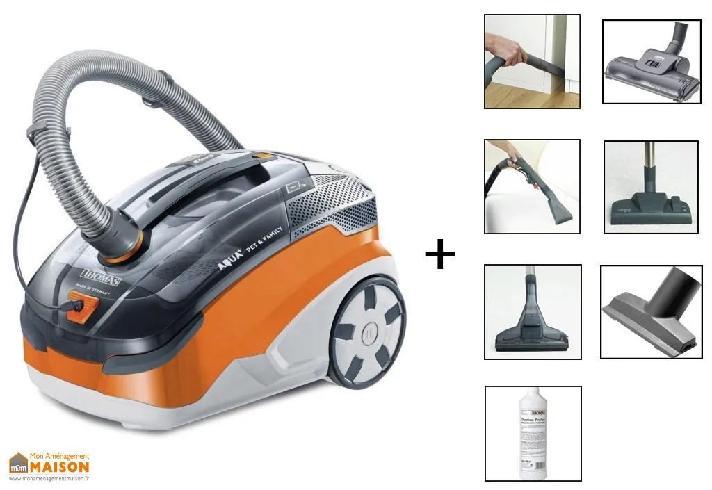 Aspirateur Nettoyeur Sans Sac Filtration Eau Spécial Animaux – Aqua +