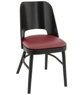 Structure de chaise noir 81x46x48 cm Budapest