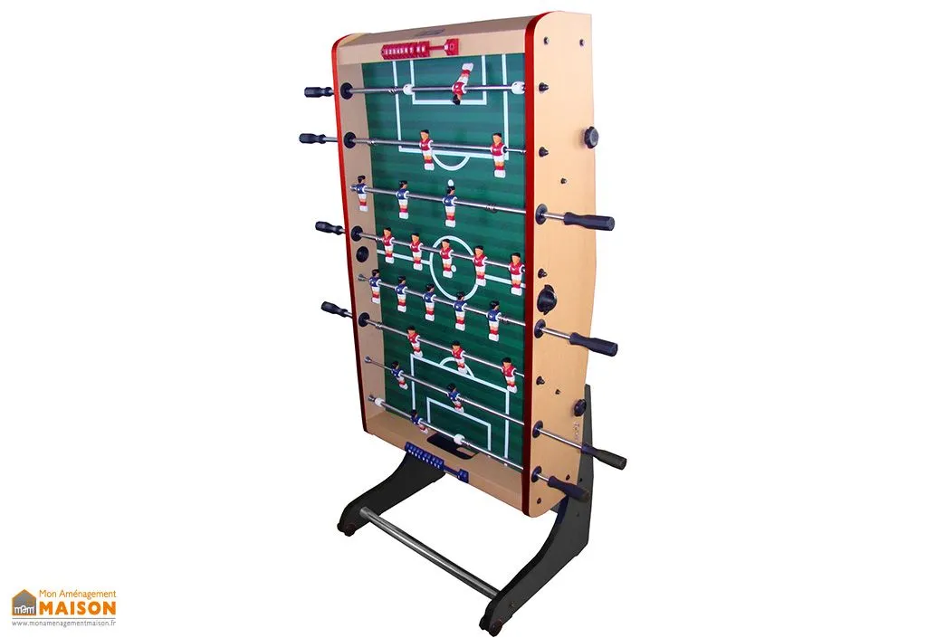 Babyfoot pliable en bois - 137 x 71 x 86 cm