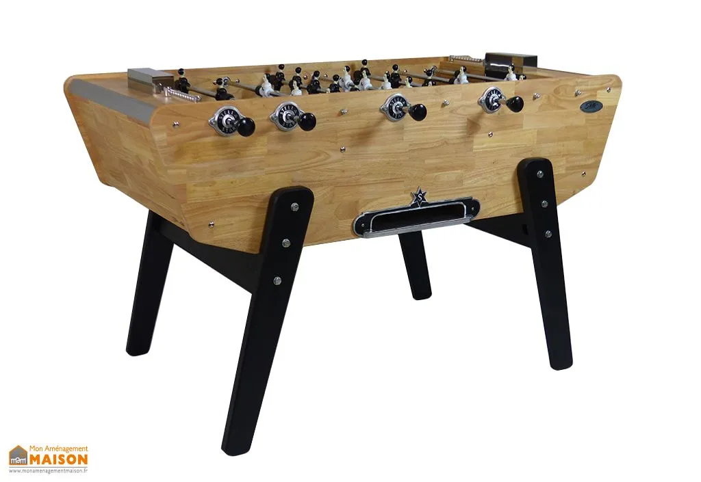 Babyfoot Stella en bois d'hévéa - Bahia