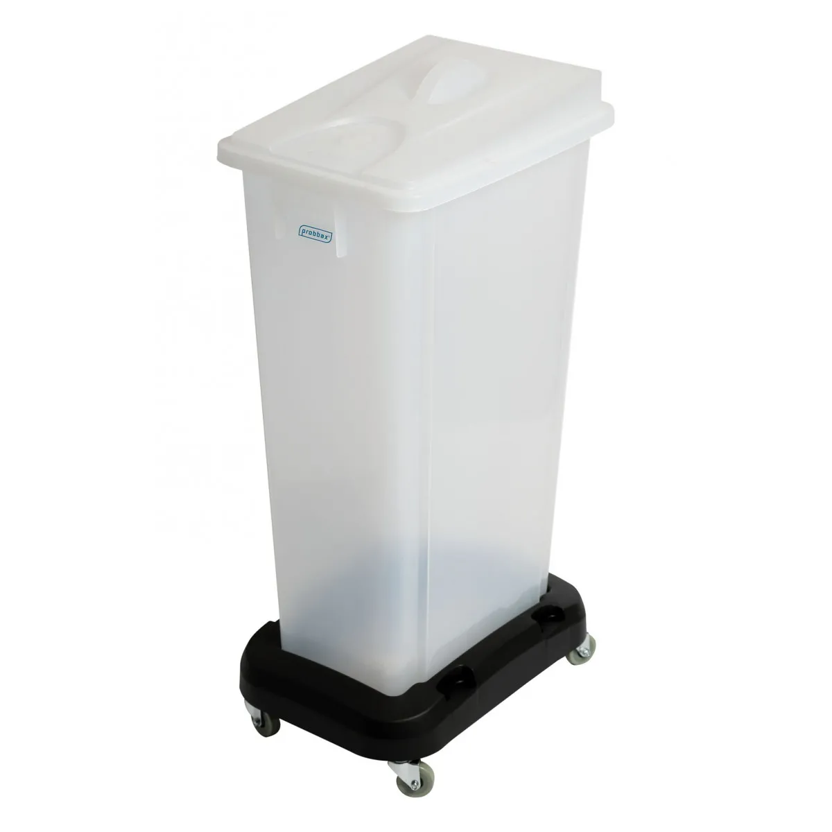 Bac Ingredients 80L couvercle translucide Chariot Noir