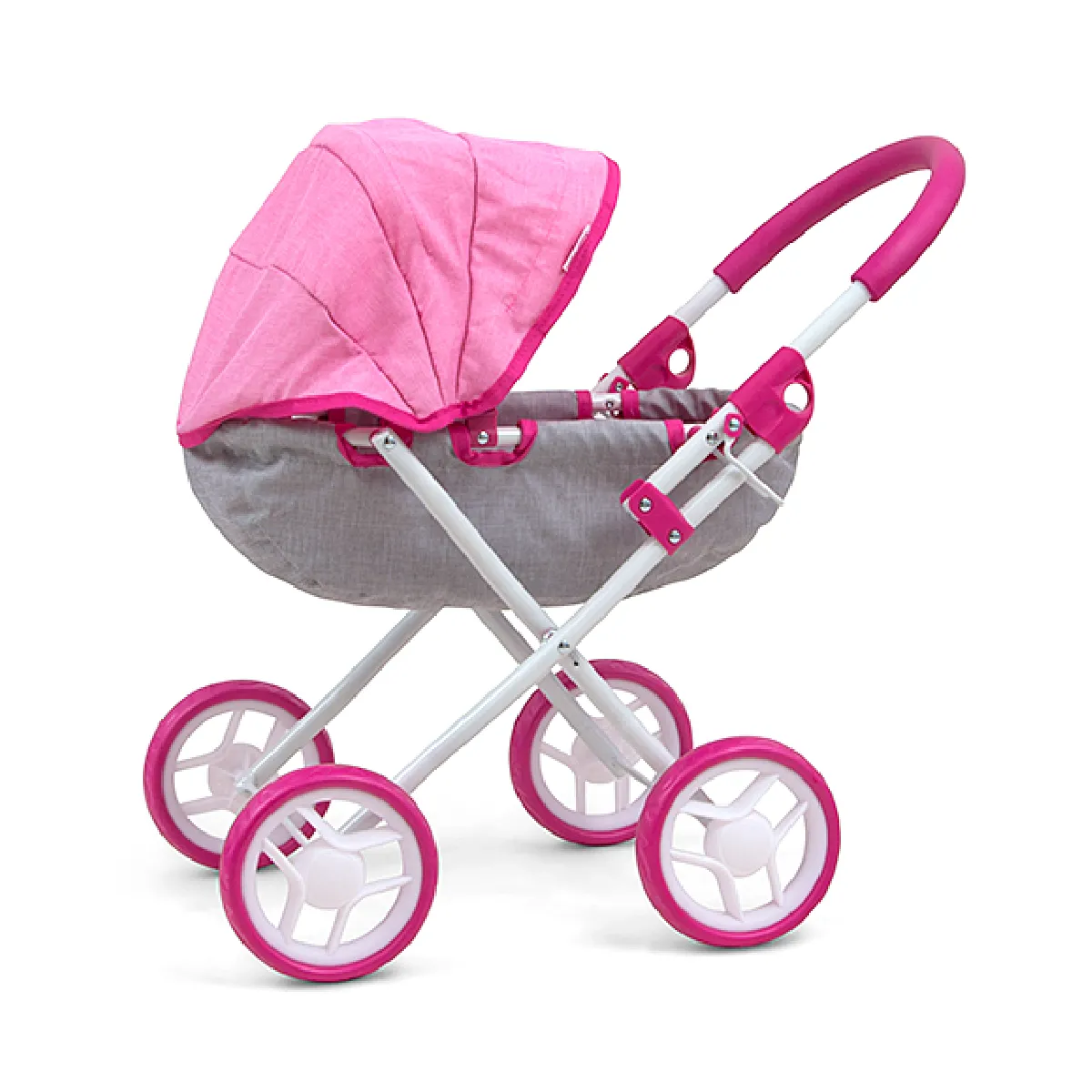 Landau pour poupée - Design réaliste - Capuche pliable - Taille 40 cm