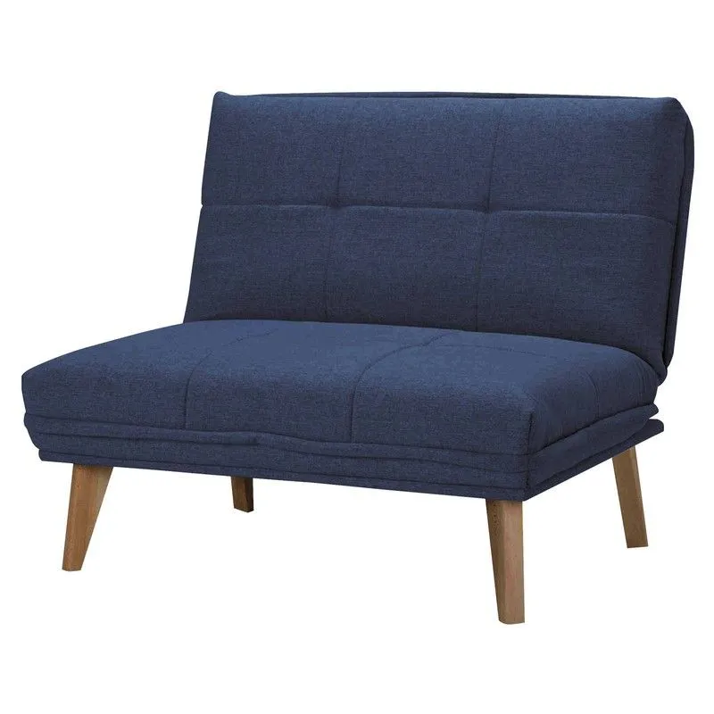 Fauteuil Lit Pärumm Bicol Bleu Océan 95x86x81 cm