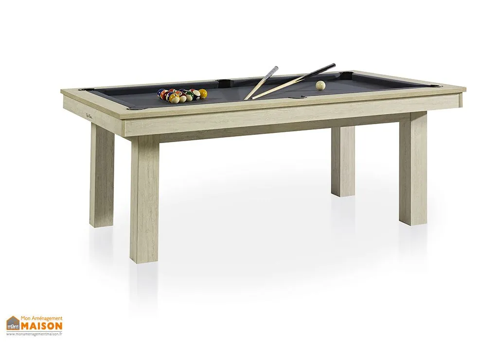 Billard 2 en 1 Transformable en Table Lafite Oslo