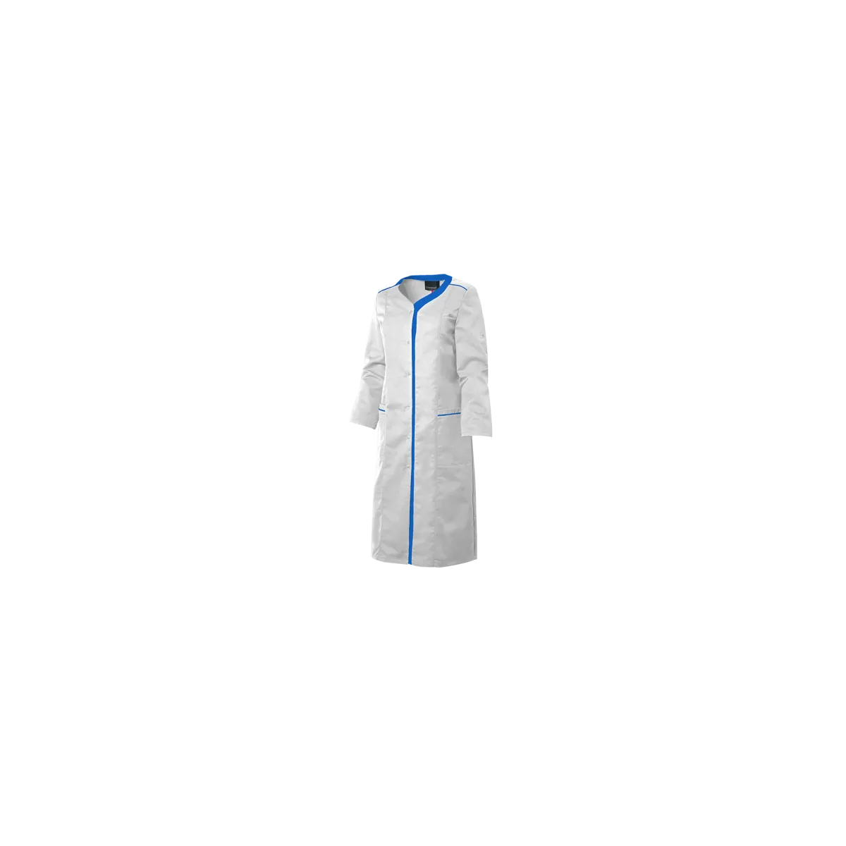 Blouse Femme LOUANE manches transformables BLANC BLEU ROY