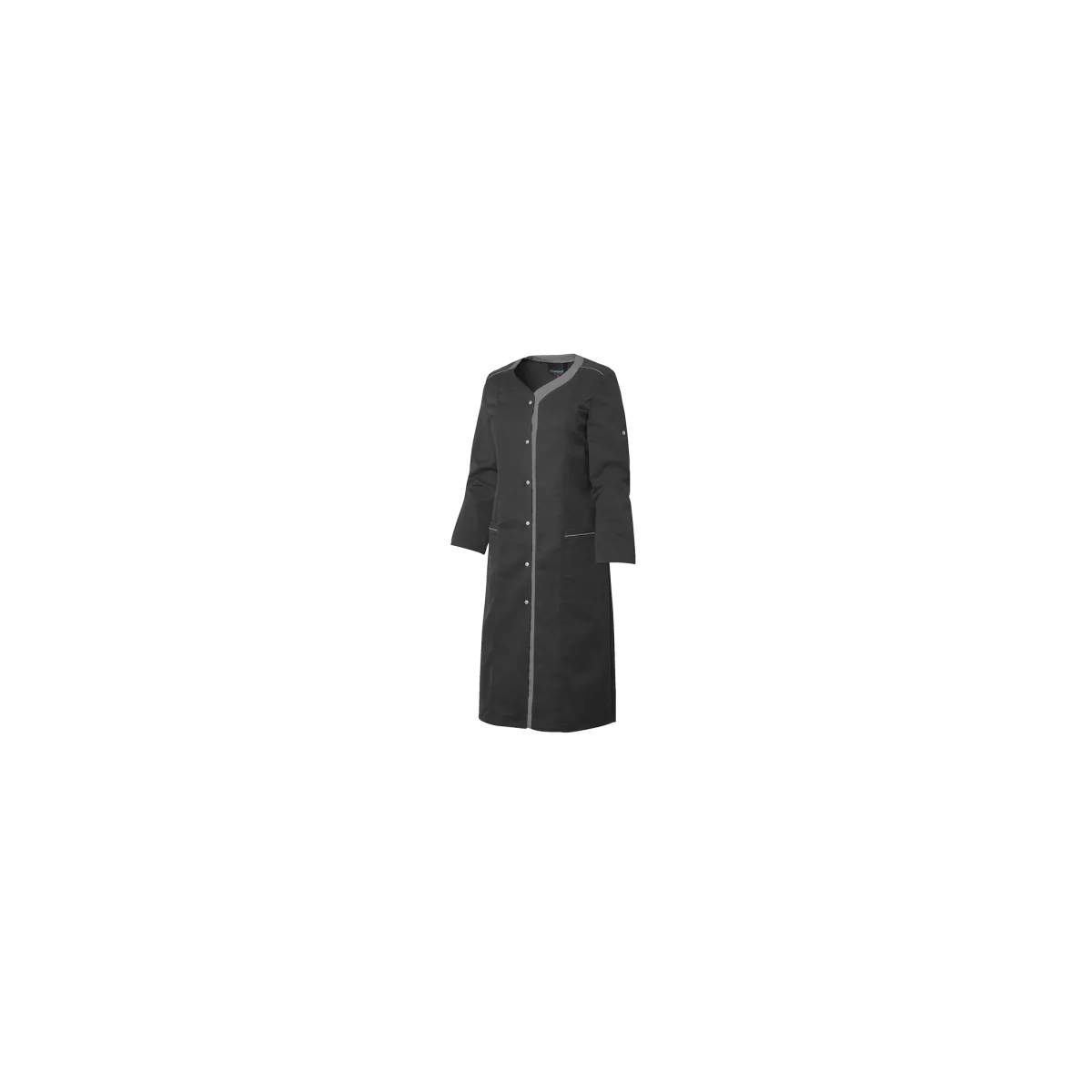 Blouse Femme LOUANE manches transformables CHARBON GRIS MOYEN