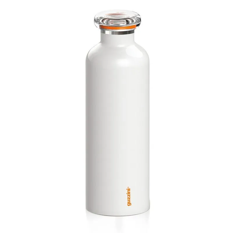Bouteille isotherme L Energy ON THE GO Blanc, Ø8x24cm