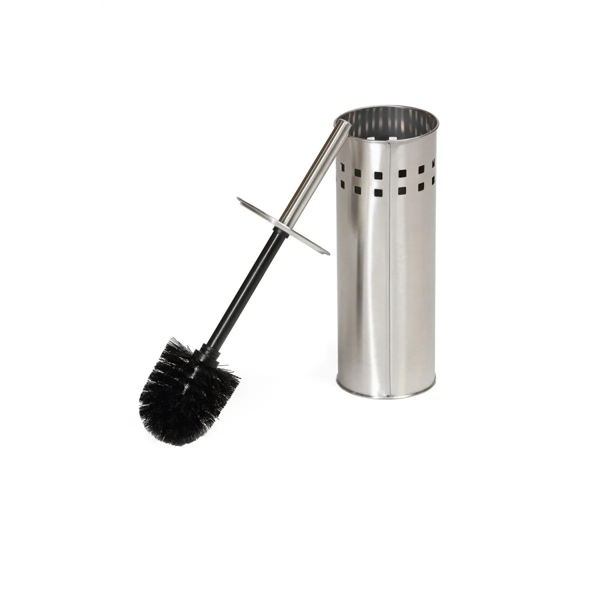 Brosse WC & support ( à poser ) en inox