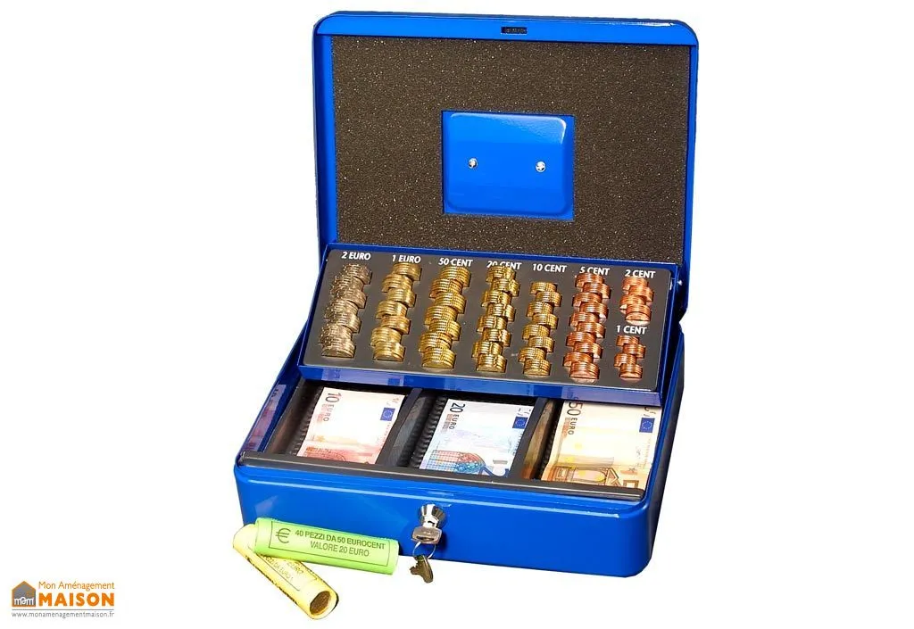Caissette à Monnaie Elegant Europa