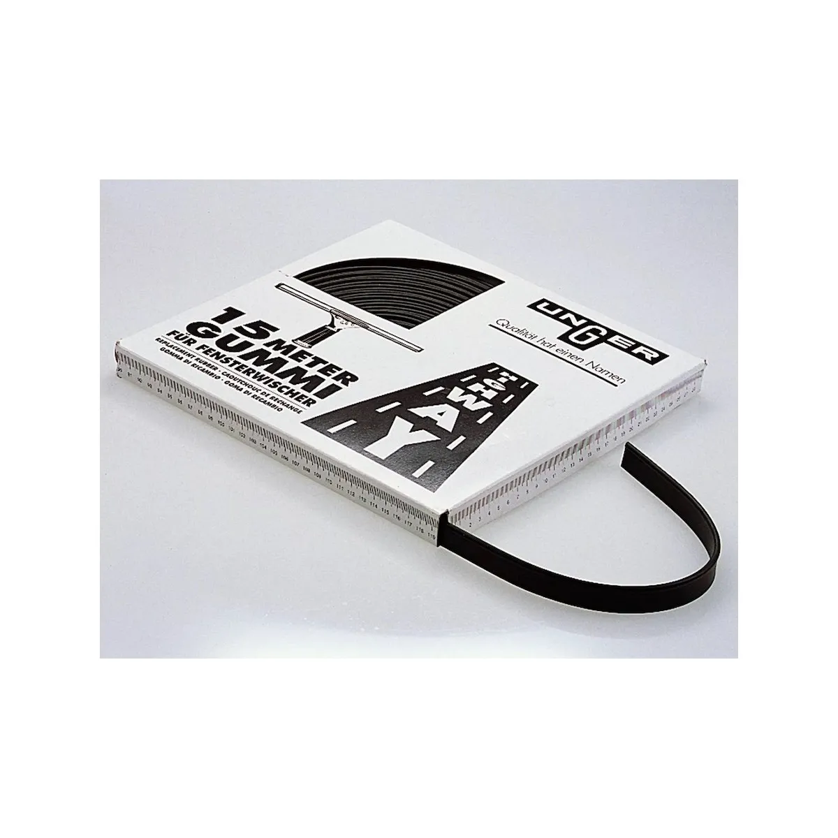 Caoutchouc vitre Hard de rechange raclette Unger en rouleau de 15 m