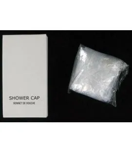 Bonnet de douche plastique White And Black (500 pièces)