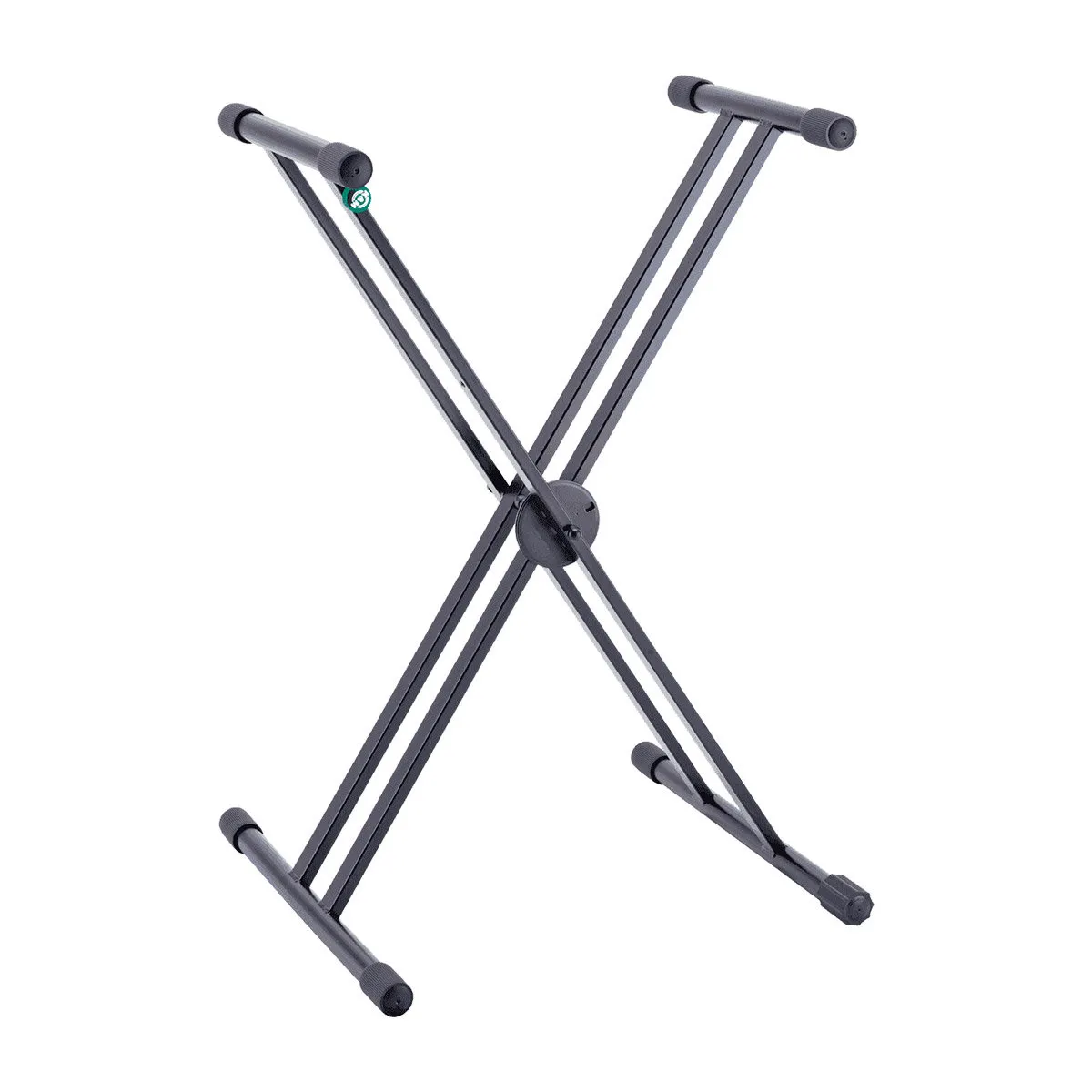 Stand clavier en X - Double tubes renforcés - Poids max: 50 kg