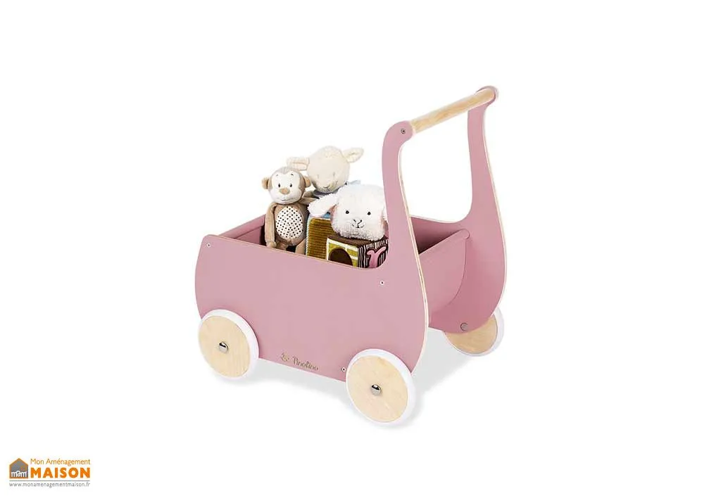 Chariot de marche en bois – Mette