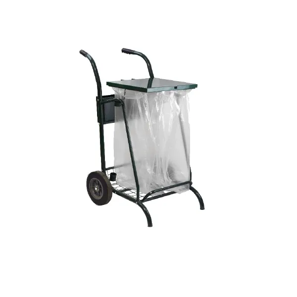 Chariot de voirie 2 FLUX Rossignol 110 Litres avec couvercle