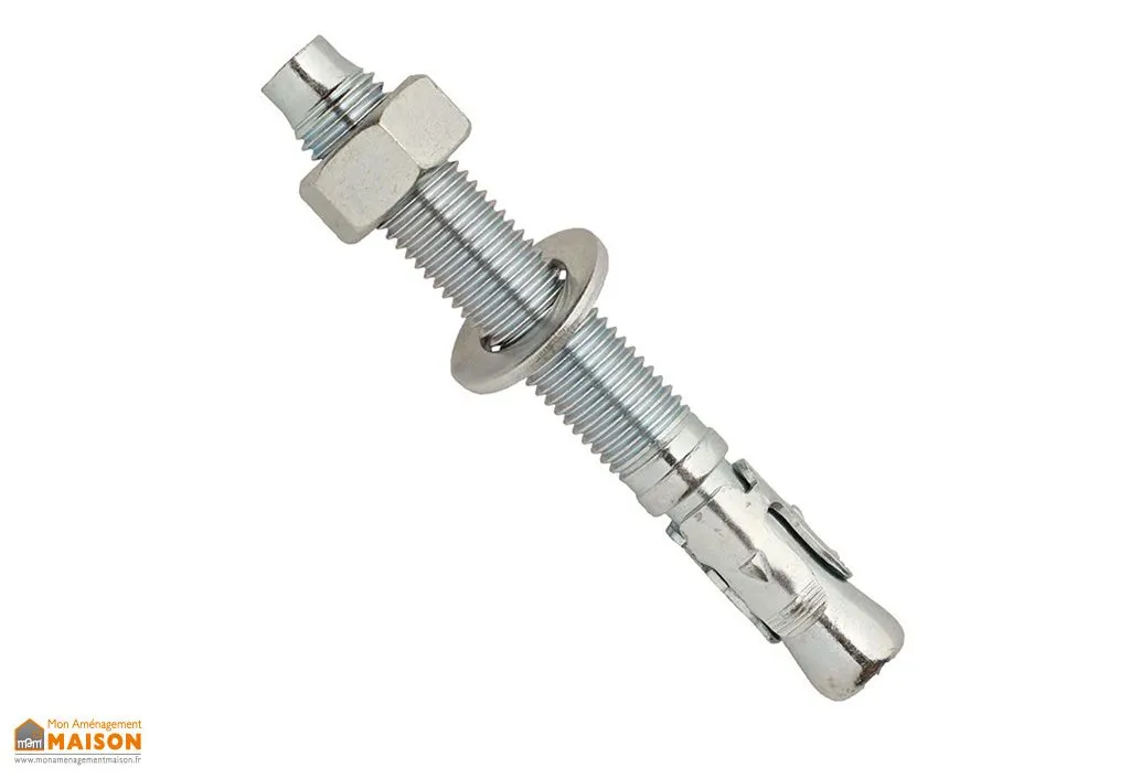 Lot de 4 chevilles à frapper pour garde-corps Dieda – fixation béton