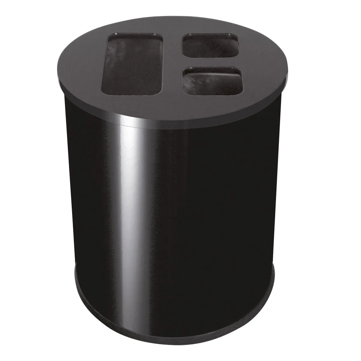 Collecteur 40L tri sélectif 3 compartiments